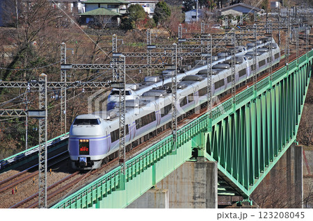 中央本線　鳥沢－猿橋　JR東日本　E351系　S2編成（松本）　スーパーあずさ 123208045