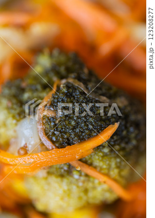 background of carrot salad in korean style background of carrot salad in korean style 123208277