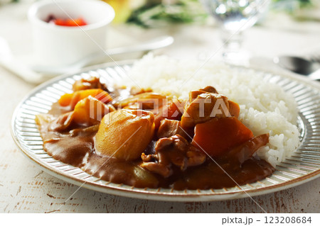 チキンカレー チキンカレー 123208684