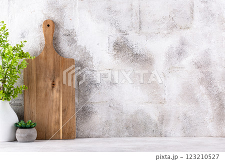 Kitchen counter top with cutting board Kitchen counter top with cutting board 123210527