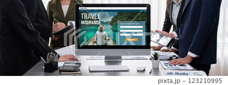 Analyst team utilizing BI Fintech to analyze financial report. Prodigy Analyst team utilizing BI Fintech to analyze financial report. Prodigy 123210995