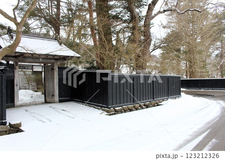 風情ある町並み みちのくの小京都 武家屋敷 角館 秋田県 風情ある町並み みちのくの小京都 武家屋敷 角館 秋田県 123212326