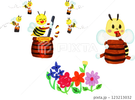 蜂のコピック画 蜂のコピック画 123213032