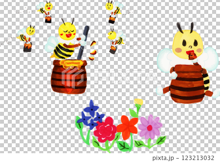 蜜蜂的複印圖 蜜蜂的複印圖 123213032