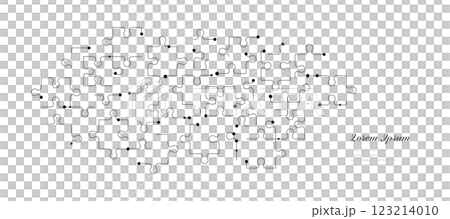 幾何抽象電路科學拼圖技術背景 幾何抽象電路科學拼圖技術背景 123214010