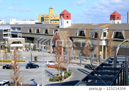 安城市、三河安城駅前の風景 安城市、三河安城駅前の風景 123214204