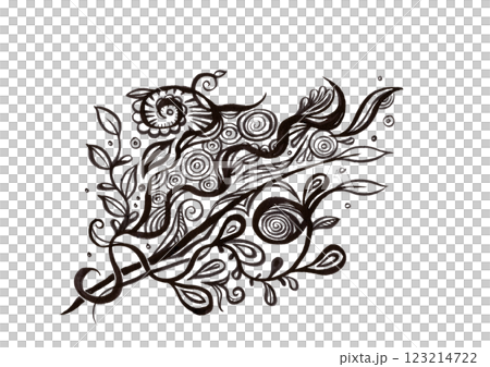 無題（自由、抽象、混亂、個性）視覺藝術 123214722