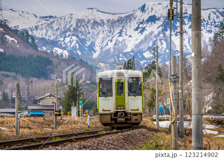 鉄道のある風景～北国の春～ 123214902