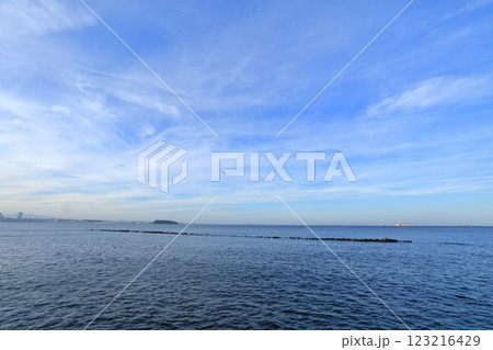 神奈川県・横須賀市・馬堀海岸 123216429