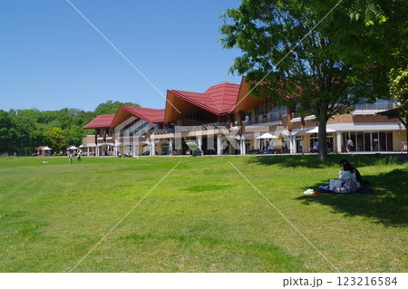 備北丘陵公園みのりの里ビジターセンターの景色 備北丘陵公園みのりの里ビジターセンターの景色 123216584