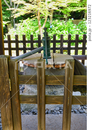 本土寺　日像菩薩誕生水の井戸（千葉県松戸市） 123216972