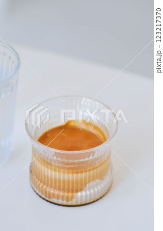 coffee ,dirty coffee or Japanese coffee 123217370