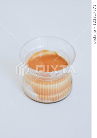 coffee ,dirty coffee or Japanese coffee 123217371