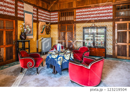 荻外荘　近衛文麿私邸の客間　昭和政治 123219504