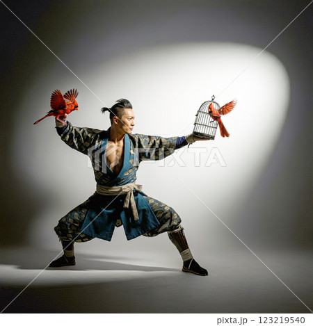 籠の鳥を逃がす侍 籠の鳥を逃がす侍 123219540