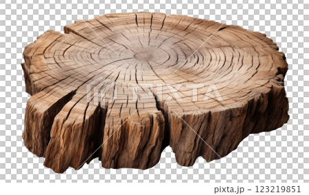 Tree Trunk Cut 123219851