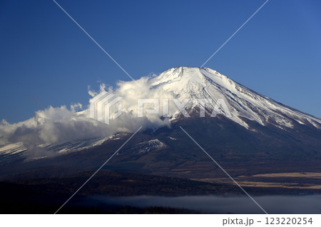 2月、富士の夜明け (撮影地:山中湖村、明神山パノラマ台) 2月、富士の夜明け (撮影地:山中湖村、明神山パノラマ台) 123220254