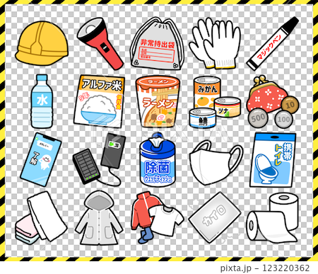 Disaster prevention kit 1 123220362