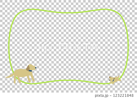 黃金獵犬相框/明信片 123221848