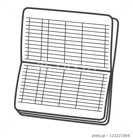 預金通帳 預金通帳 123221868