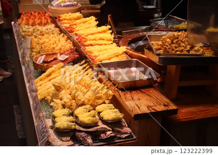 天ぷらの食材 123222399
