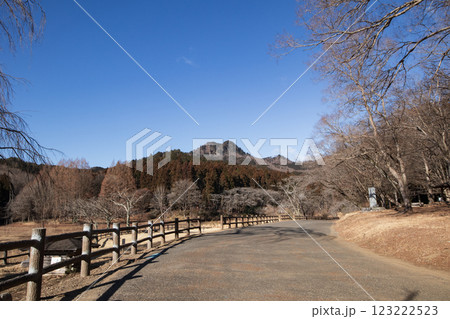 宇都宮市森林公園から望む冬の古賀志山 宇都宮市森林公園から望む冬の古賀志山 123222523