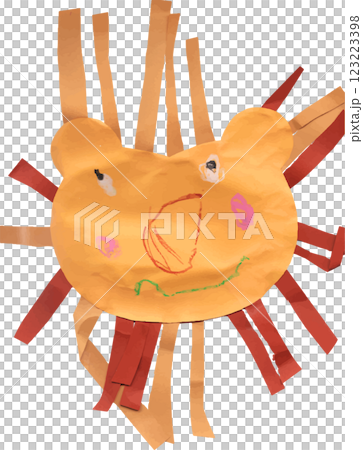 子供の制作したライオン 子供の制作したライオン 123223398