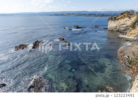 小名浜三崎公園潮見台からの海景 小名浜三崎公園潮見台からの海景 123223491