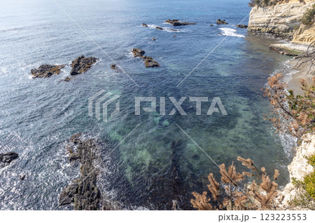 小名浜三崎公園潮見台からの海景 123223553
