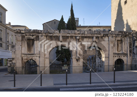 The Augustus Gate in Nimes 123224180
