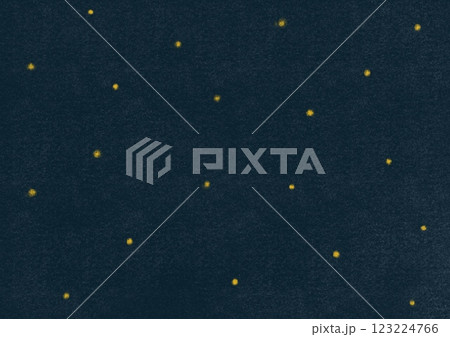 イラスト素材 背景素材　夜空 123224766