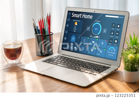 Smart home technology, centric remote control system digital dashboard snugly Smart home technology, centric remote control system digital dashboard snugly 123225351