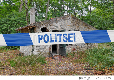 Estionian police tape 123227579