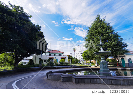 港の見える丘公園の夏 港の見える丘公園の夏 123228033