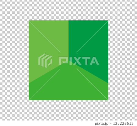 Illustration of a green graph Illustration of a green graph 123228613