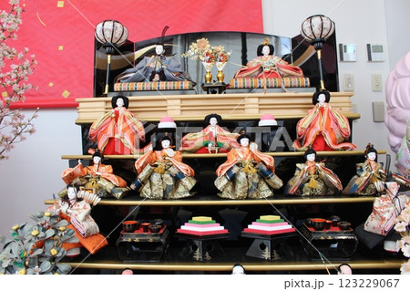 氏家雛めぐり 123229067