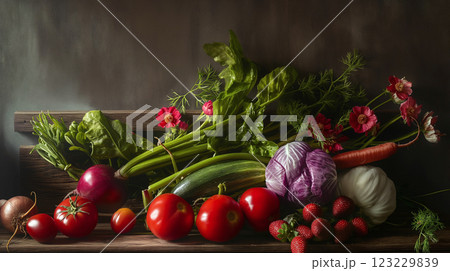 旬の野菜 123229839