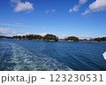 船から見た島々 123230531