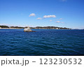 海に浮かぶ岩 123230532