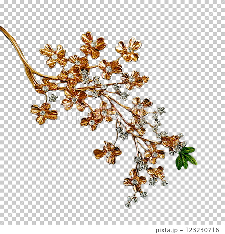 櫻花胸針 123230716