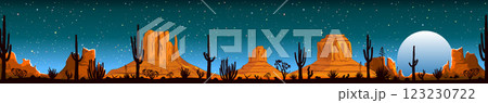 Arizona desert, banner 123230722