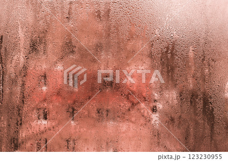 wet glass background. condensation on the glass. wet glass background. condensation on the glass. 123230955