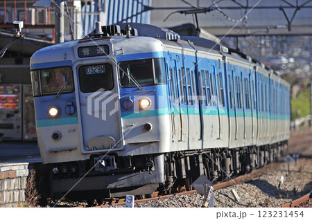 中央本線　上野原　JR東日本　115系　C4編成（長野） 123231454