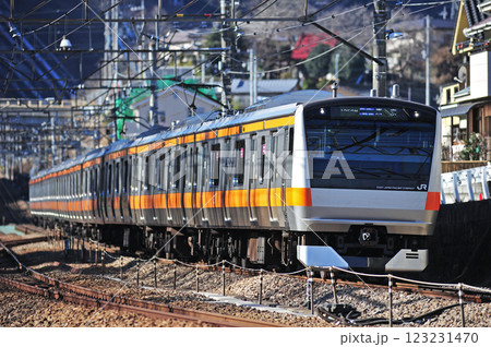 中央本線 上野原 JR東日本 E233系0番台 T41編成(豊田) 中央本線 上野原 JR東日本 E233系0番台 T41編成(豊田) 123231470