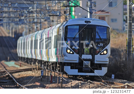 中央本線　上野原　JR東日本　E257系　M-105編成（松本）　あずさ　かいじ 123231477