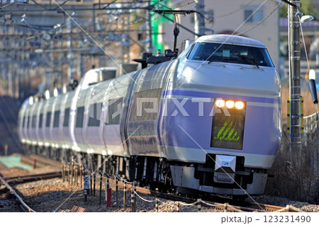 中央本線 上野原 JR東日本 E351系 S25編成(松本) スーパーあずさ 中央本線 上野原 JR東日本 E351系 S25編成(松本) スーパーあずさ 123231490