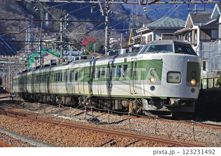 中央本線　上野原　JR東日本　189系　N103編成（長野）　回送 123231492