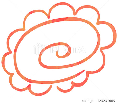 花丸 採点 ベクター素材 123231665