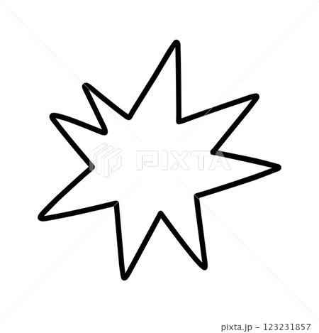 Cute star doodle Cute star doodle 123231857