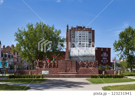 The Fusiliers Marins monument in Dunkirk 123231941